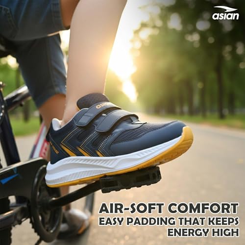 Image of ASIAN Adventure-04 D Velcro Shoes for Kids | Lightweight Sports Shoes for Boys & Girls with Easy Velcro Closure | Breathable Shoes with Strong Grip for Play, School