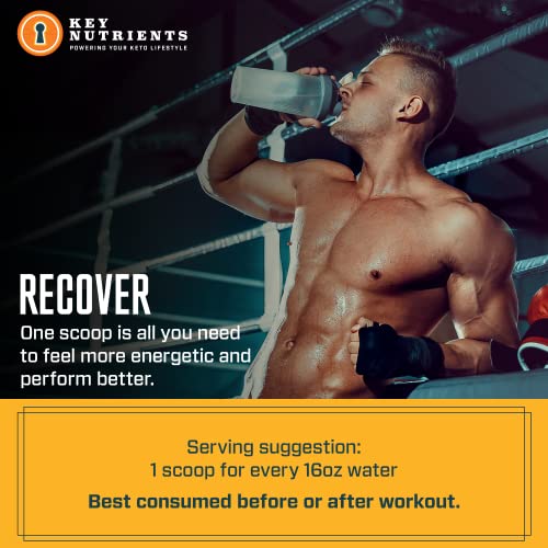 Key Nutrients Electrolytes Powder - Tangy Orange Electrolyte Drink Mix - Hydration Powder - No Sugar, No Calories, Gluten Free - Powder And Packets (20, 40 Or 90 Servings) #TOP3