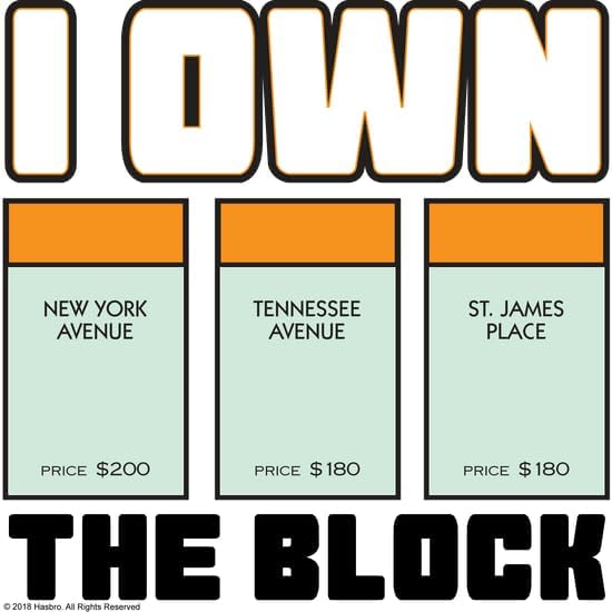 CafePress Monopoly I Own The Block 20 Oz Ceramic Mega Mug 20 oz Ceramic Coffee Mega Mug