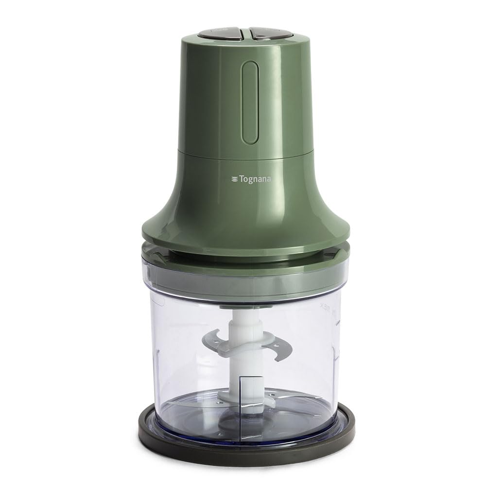 Tognana Iridea, Tritatutto con bicchiere 0,5 l, 2 velocità, verde salvia