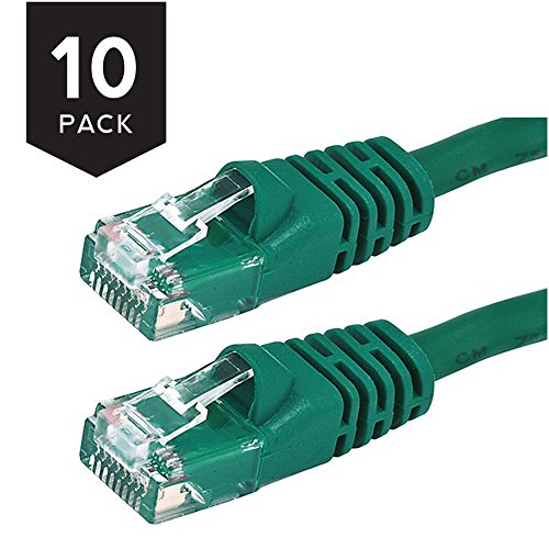 Cable de red Buhbo CAT 5E UTP 3 FT (10 unidades) miniatura 1