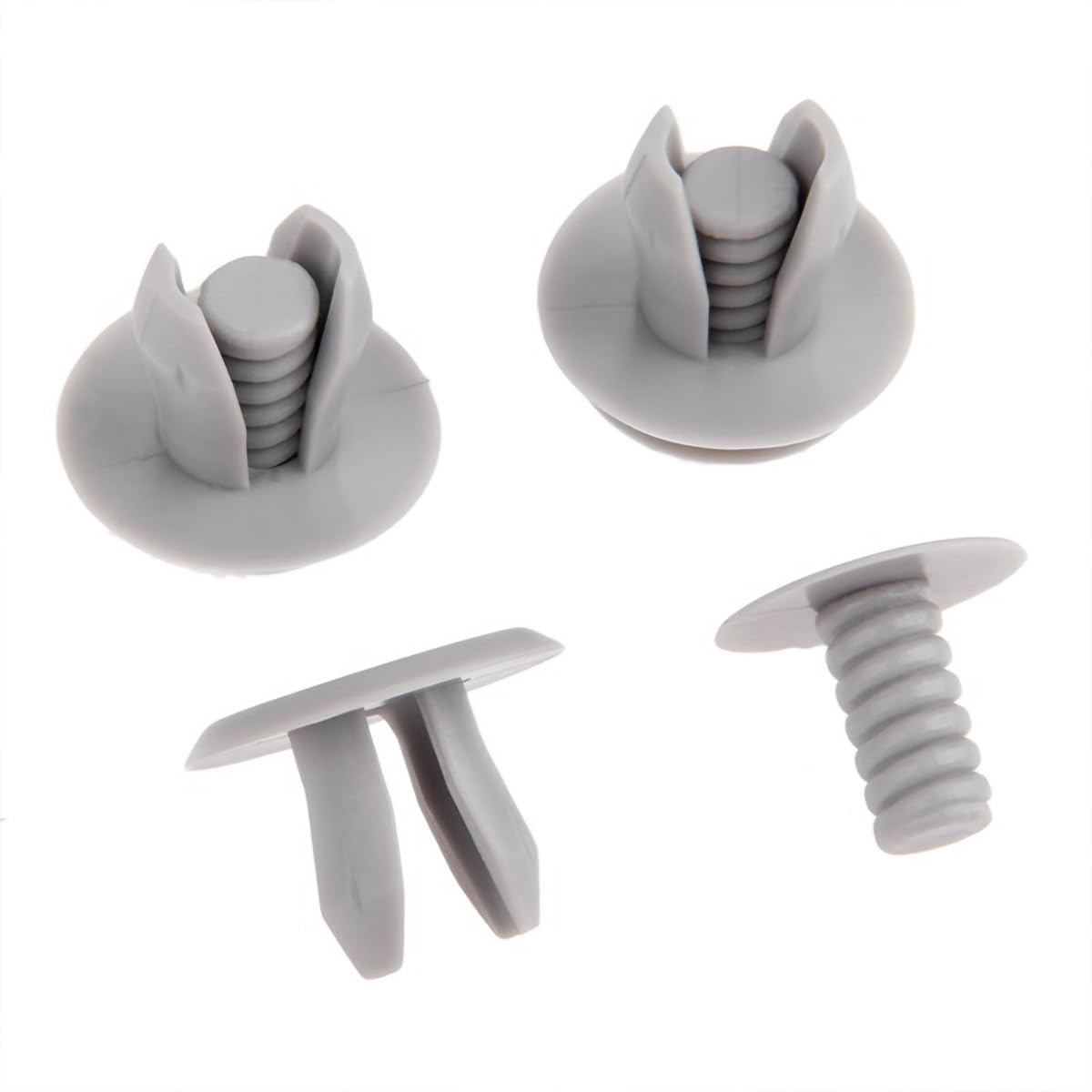 JNNJ Auto Befestigungsclips 100 Stück - Stoßstangen Clips Nylon Für Transporter & Kofferraum