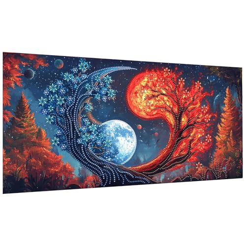 Art diamant arbre 5D SKRYUIE grand kit peinture diamant point de croix