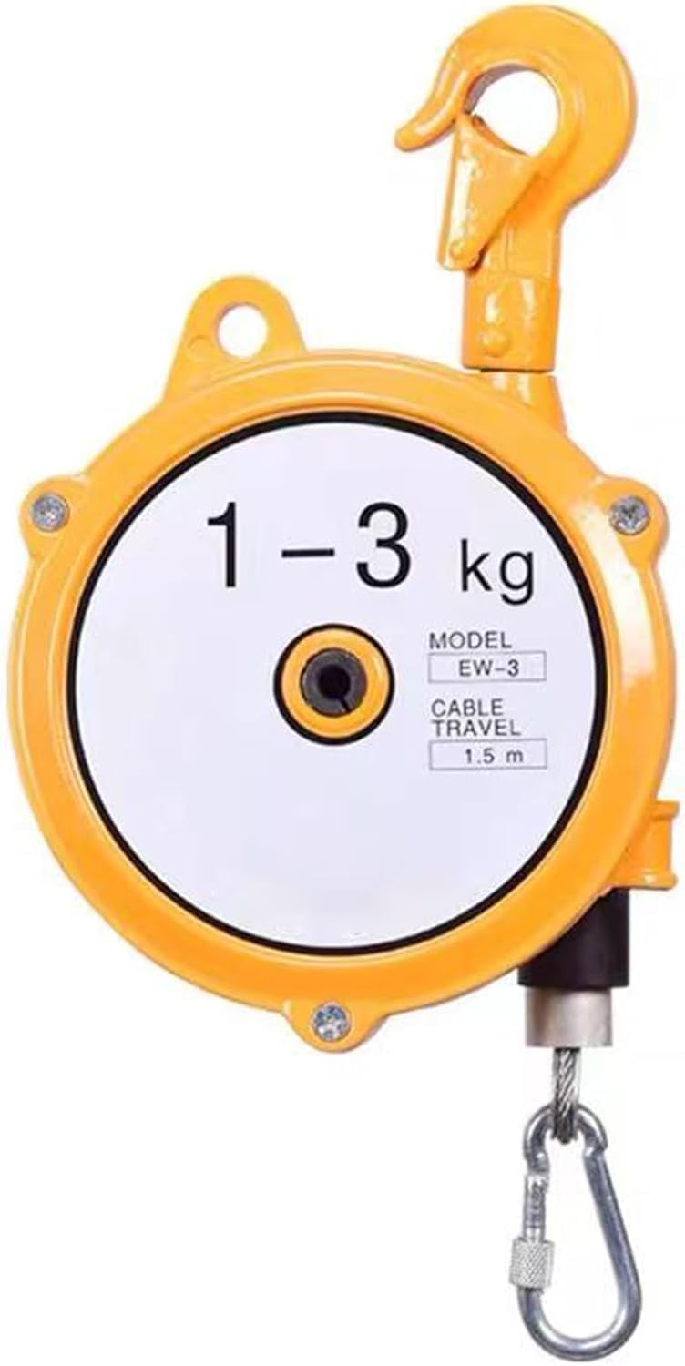 VUIKLCty Spring Balancer, Suspendable Telescopic Tool Spring Balancer, Adjustable Balancer Telescopic (Size: 1-3 Kg)