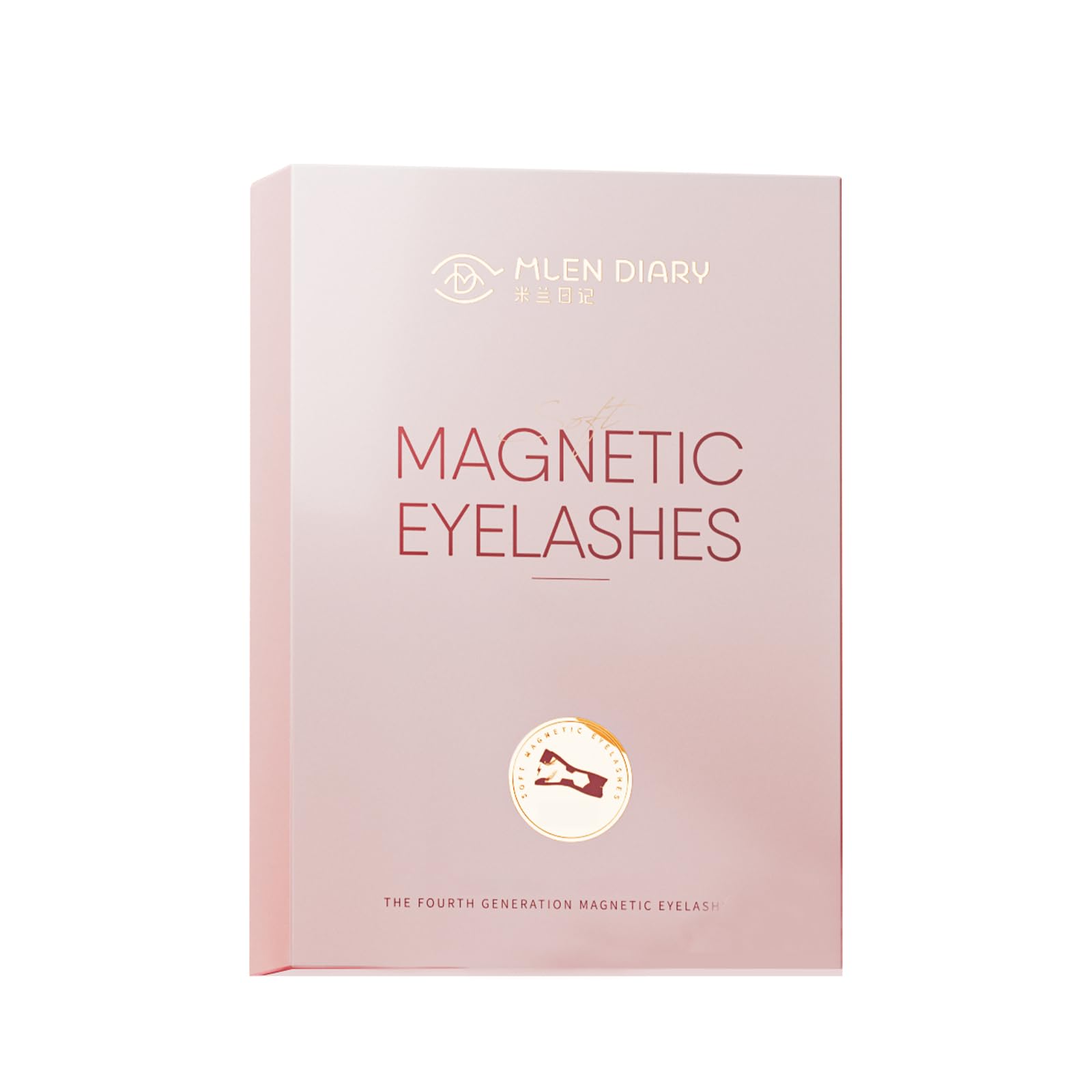 Pestañas magnéticas, pestañas magnéticas dobles reutilizables sin delineador de ojos, pestañas magnéticas de aspecto natural con aplicador, pestañas postizas con imanes suaves, sin pegamento y sin
