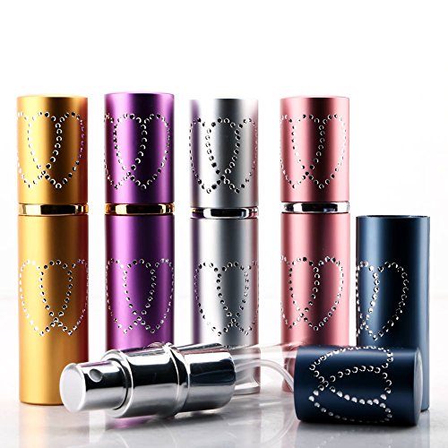 Preisvergleich Produktbild blackr Zerstäuber, nachfüllbar, 10-ml-Fassungsvermögen, 6Stück