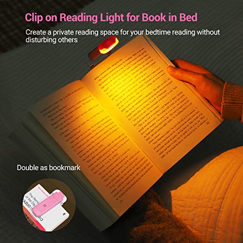 Dewenwils Amber Book Light, Usb Rechargeable Book Light For Reading In Bed thumb #5