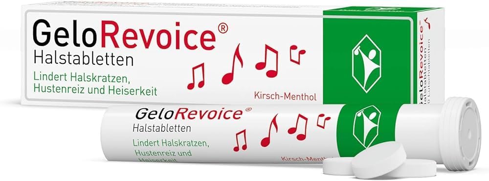 Pohl Boskamp GeloRevoice Cherry-Menthol 20pastilles
