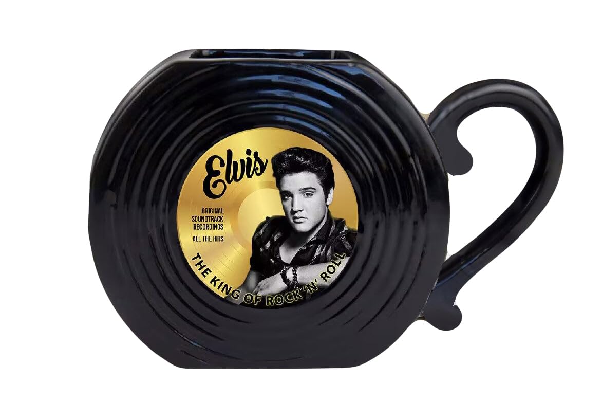 Mid-South Products - Elvis Presley Mug, Record Shaped