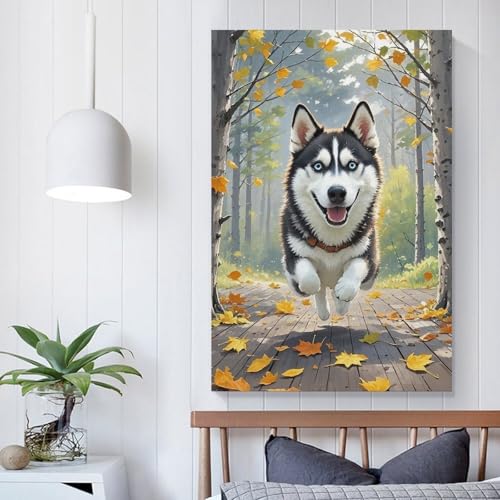 Toile murale automne impression esthétique grand format 60x90cm - 5