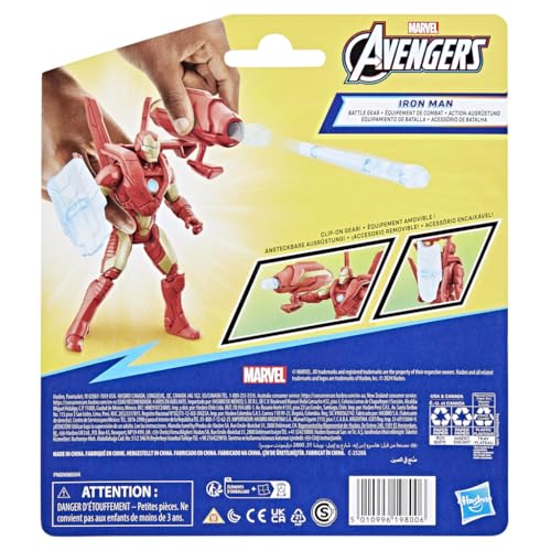 Avengers Movie Marvel Avengers Epic Hero Series Équipement De Combat Iron Man - vue 6