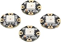 Vista 1 de Adafruit Flora RGB Smart NeoPixel versión 2 - Paquete de 4 [ADA1260]