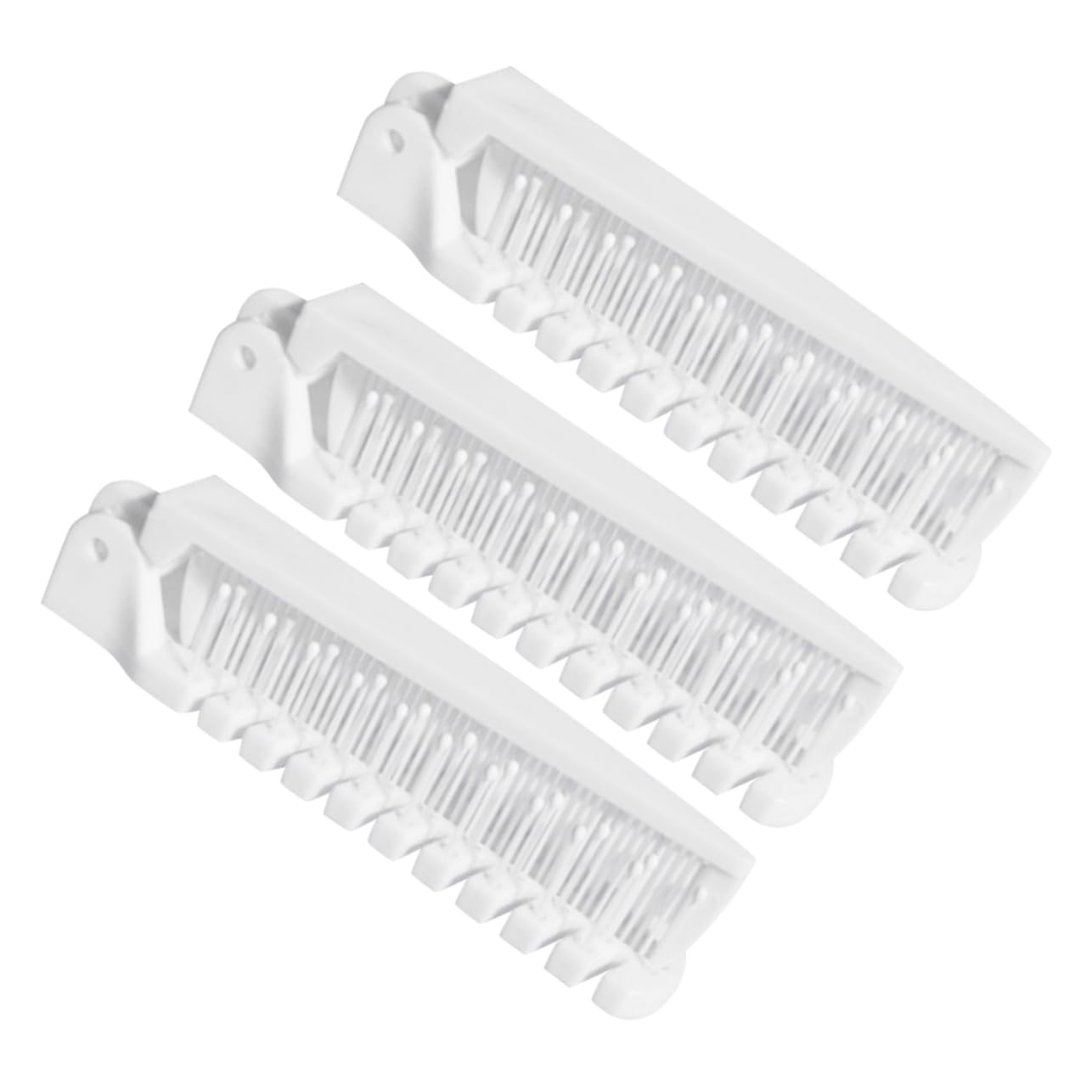FRCOLOR 15 Peine plegable para mujer, cepillo de pelo para cabello rizado, peine compacto, mini cepillo para el cabello, mini cepillo de viaje, cepillo para el pelo, de de plástico,