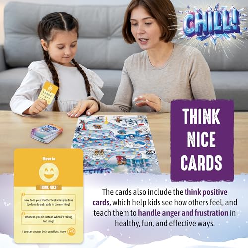 SkillEase CHILL Juego Mesa Manejo Ira Niños 5-9 Años miniatura 5