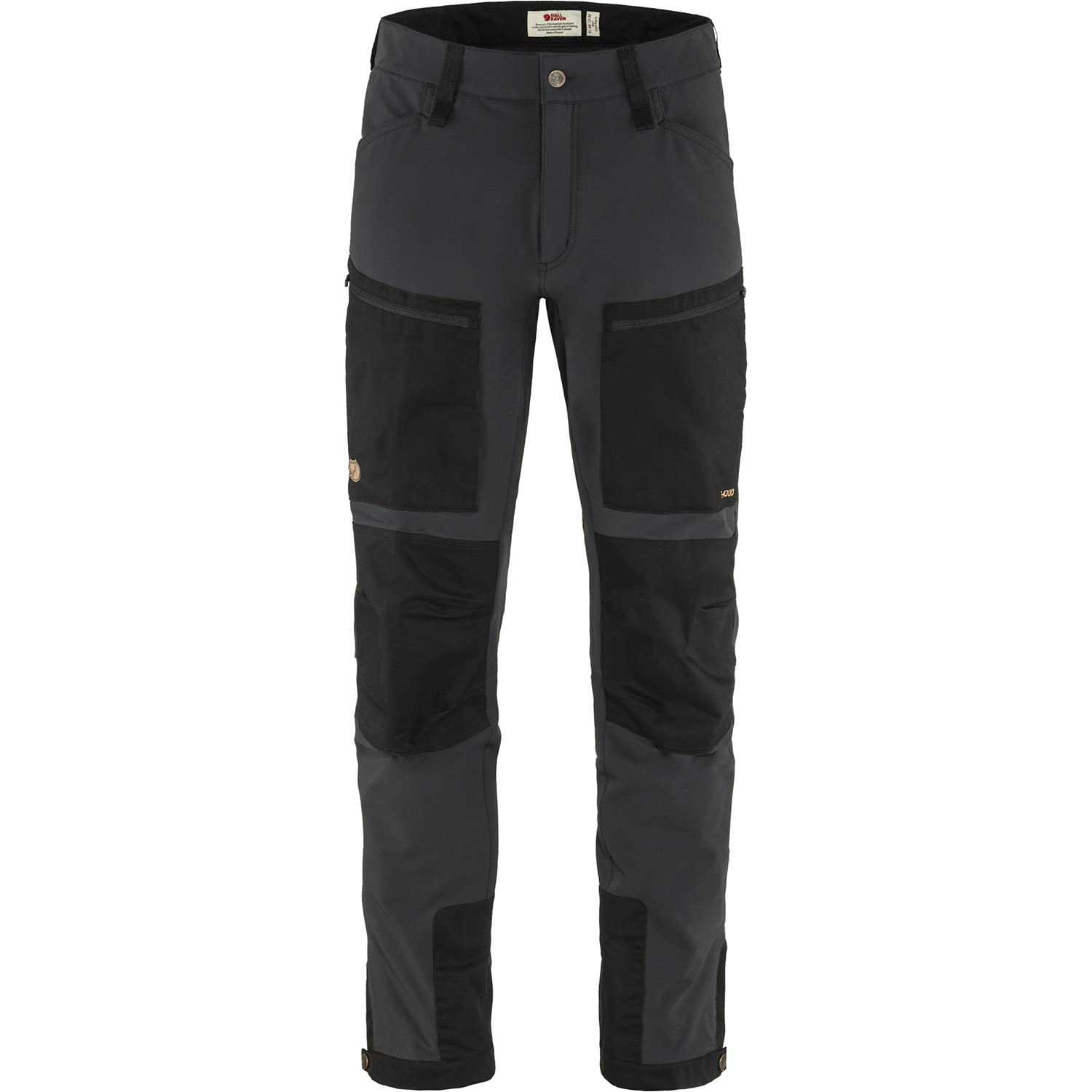 Fjallraven F86411550-55044/L Keb Agile Trousers M Black-Black 44/L