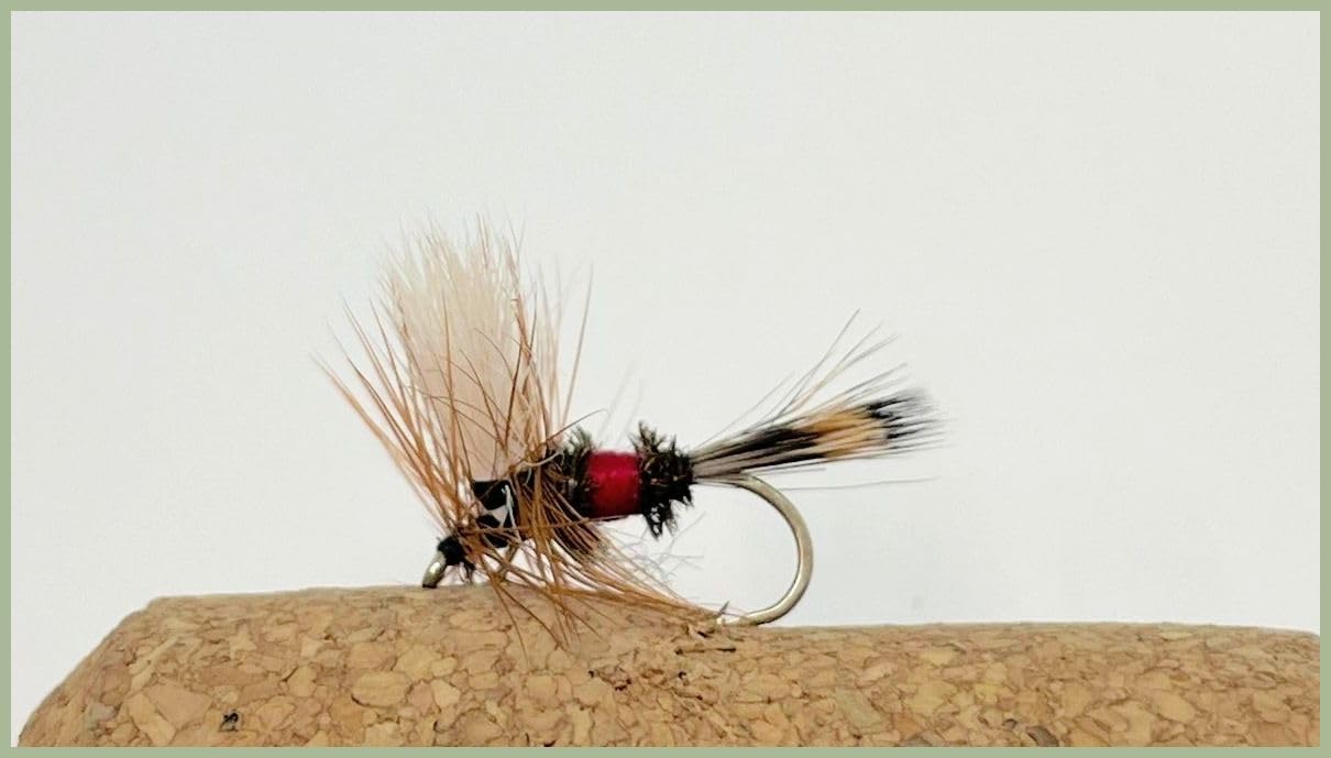 Royal Wulff Trout Flies, Barbless, Size 10 - choose quantity, Early season (6)