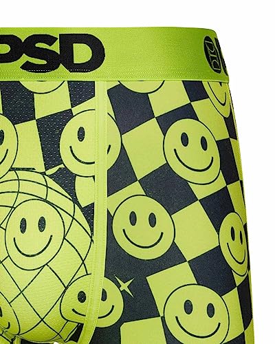PSD Men's Boxer Briefs - New Wave, 7 Inch Inseam, Moisture-Wicking, 4-Way Stretch, Boxer Briefs for Men, X-Large3
