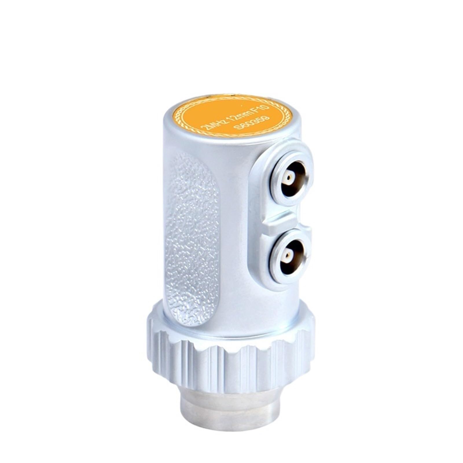 Sonda ultrasónica detectora de defectos 5P10FG10 sonda recta de doble cristal de onda longitudinal