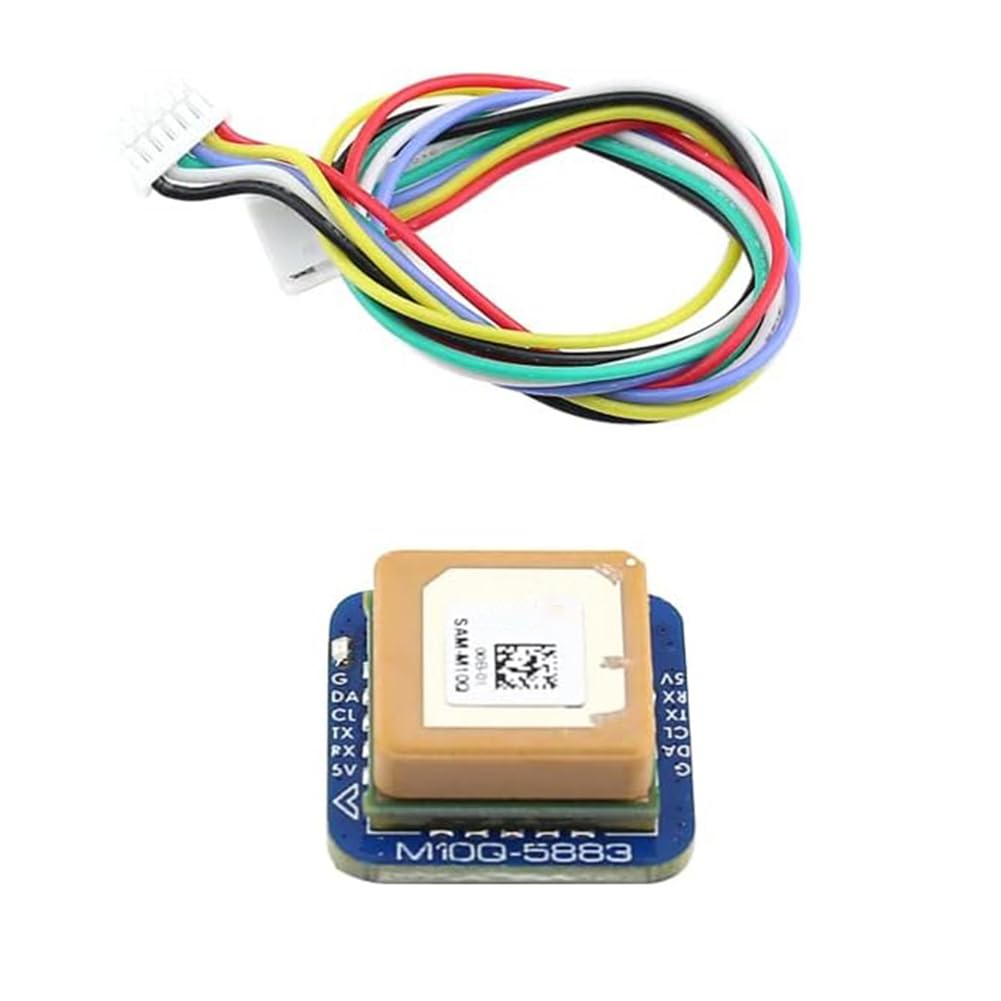 Moduł GPS M10Q-5883 72-kanałowy moduł GPS SAM-M10Q i kompasu GNSS QMC5883L Cyfrowy AirSpeed ​​4~9V do dronów wyścigowych RC FPV