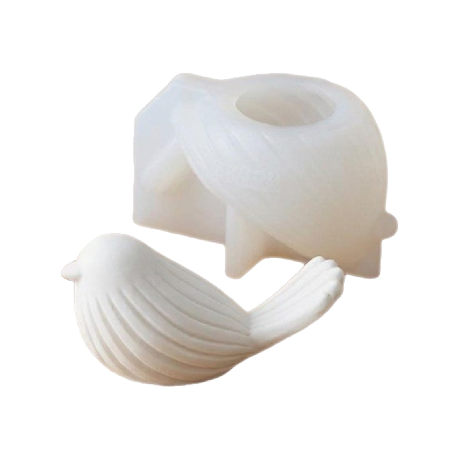 Zxfdsfdbnm Bird Silicone Molds Multipurpose Silicone Heatproof Easy Demolding for Resin Casting Soap Bird Shaped Cast