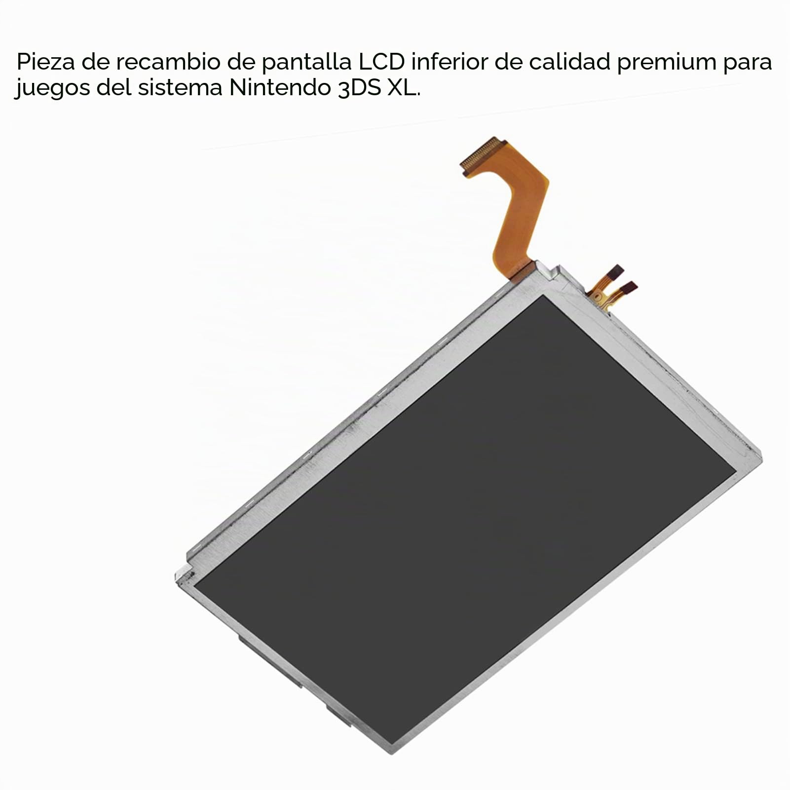 Pilipane Pantalla LCD Superior De Repuesto, Reparación De Pantalla 3DS XL, Pantalla 3DS XL para Juegos del Sistema 3DS XL