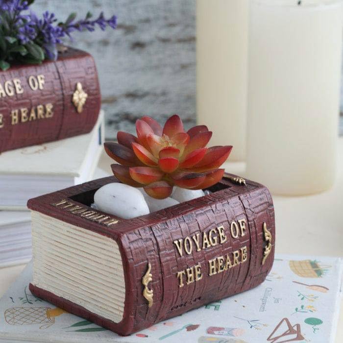 Resin Succulent Book Planters, (B0CYX958JD) Amazon Price History, Amazon Price Tracker