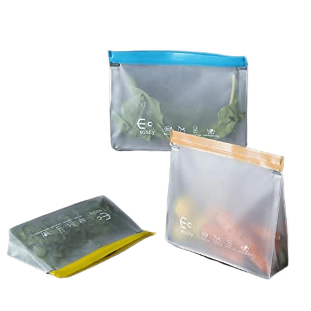 Veg Bags 12 Pack - Food Safe & Leakproof -8 Veg Bags 12 Pack - Food Safe & Leakproof -8