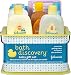 Johnson's Bath Discovery Gift Set For Parents-To-Be, Caddy With Bath Essentials, 8 Items