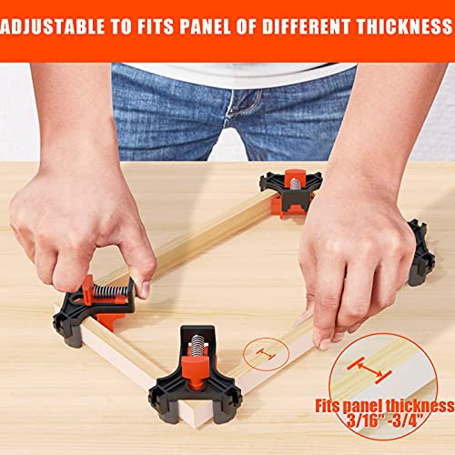 WETOLS 4Pcs Corner Clamp Set