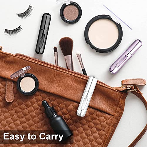 HENGBIRD 5ML Perfume Atomiser 3 Pcs Travel Perfume Bottle Mini Atomizer Spray Bottle Refillable Portable Empty Fragrance Bottle Container for Perfume Aftershave Travel Holiday and Night Out - Image 7