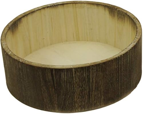 Miniatura 4 de Admired By Nature Admired by Nature-10 - Juego de 3 cajas de madera lavadas hechas de madera, contenedor ABN5E099-NTRL, C. Natural - Redondo