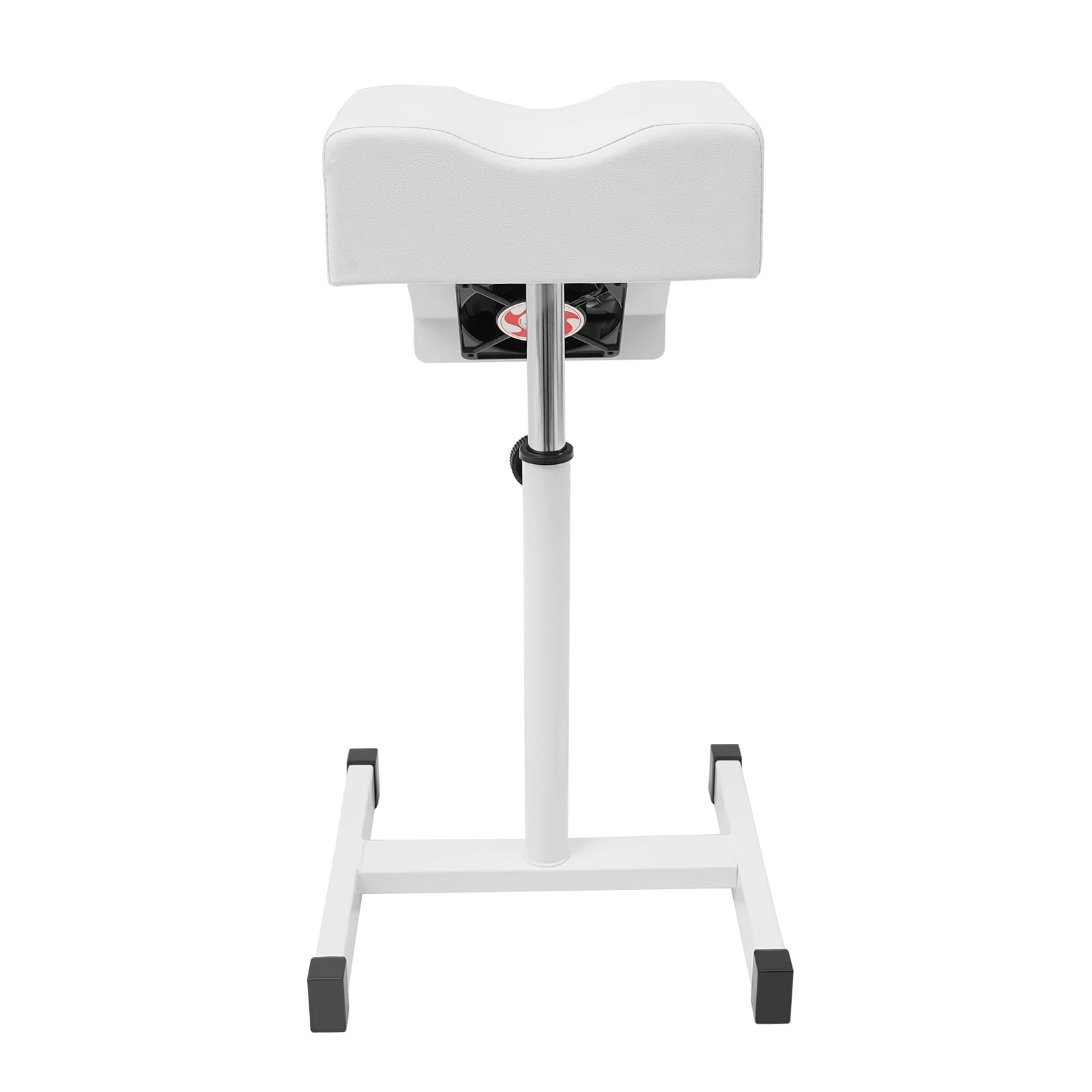 Tabouret de Pédicure Réglable en Hauteur 48-68cm, Base en H Aspirante avec Coussin pour L'utilisation Commerciale dans Les Salons et Les Spas