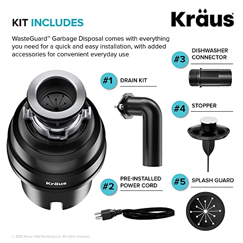 KRAUS-WasteGuard-1-HP-Continuous-Feed-Garbage-Disposal-with-Ultra-Quiet-Motor-for-Kitchen-Sinks-with-Power-Cord-and-Flange-Included