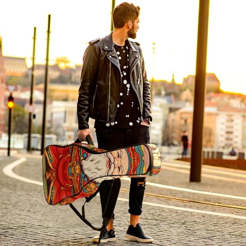 JRHEJTFZ Housse pour guitare acoustique de 1,9 cm d’épaisseur – Imperméable – Durable et élégant – Motif limaces de mer, Multicolore 5., 42.9×16.9×4.7 in, Motif imprimé tendance - Les Beatles, Paul McCartney, John Lennon, RIngo Starr, George Harrison JRHEJTFZ Housse pour guitare acoustique de 1,9 cm d'épaisseur - Imperméable - Durable et élégant - Motif limaces de mer, Multicolore 5., 42.9x16.9x4.7 in, Motif imprimé tendance – Image 7