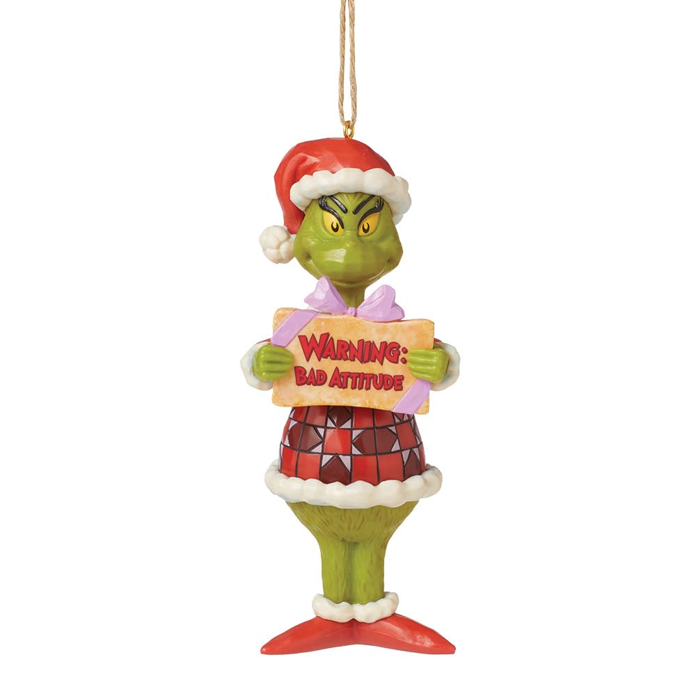 Grinch de Jim Shore décoration suspendue Enesco pour raviver vos souvenirs
