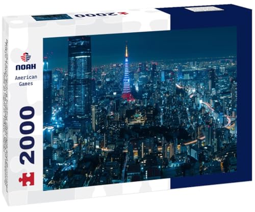 Noah Tokyo Tower Cityscape 2000-Piece Jigsaw Puzzle