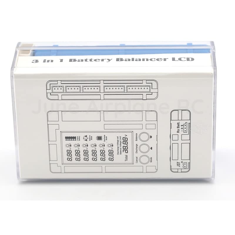 Aokoda 3 in 1 Battery Balancer LCD, Voltage Indicator, Battery Discharger 5w 150w - Parts & Accs - - (Color: 5W)