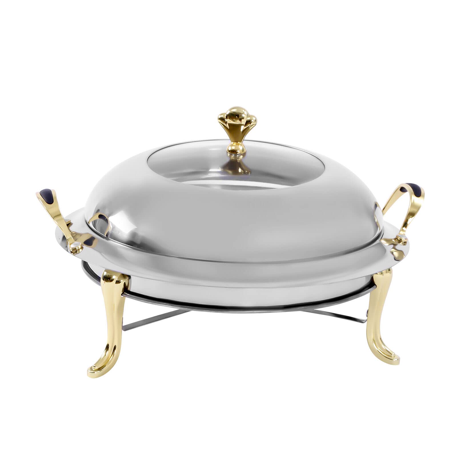 Serbatoio scaldavivande per alimenti Chafing Dish, in acciaio inox, set da buffet, contenitore per il calore, per la cucina, buffet e feste, per la casa, 3 litri
