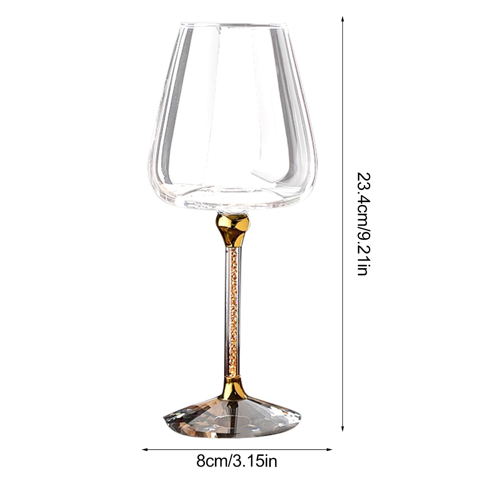 Calice Da Vino Rotante, Calici Da Vino E Bianco Rotanti A Stelo Lungo, Calici Rotanti Creativi Per Vino, Whisky, Champagne E Cocktail
