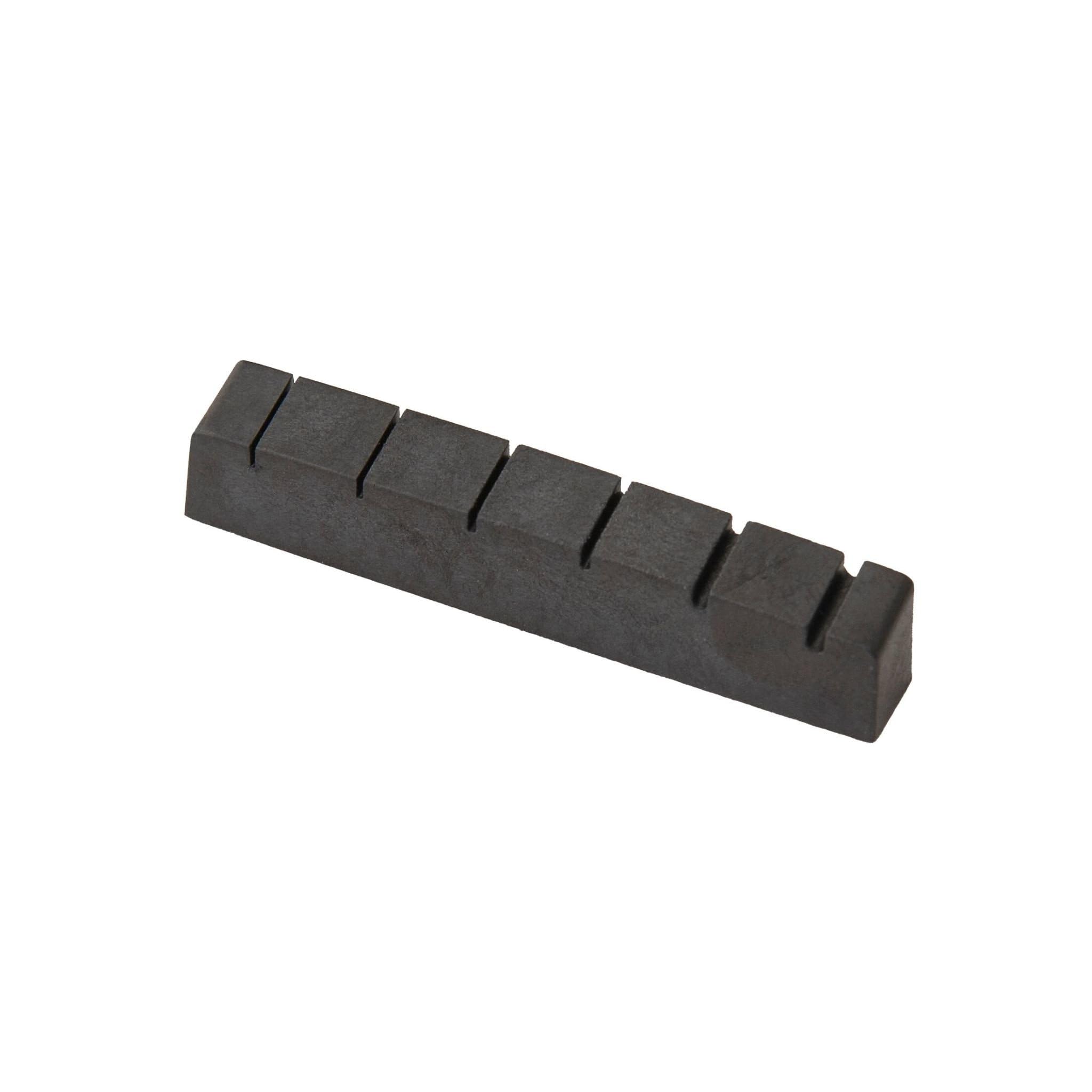 PRS SE Guitar Nut, Wide Fat/Wide Thin, Black, Stainless Steel, Wedge, 1.6875 inches, 10 mm, 1 Piece, Limited Warranty