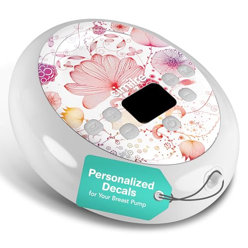 Sticker floral para extractor de leche S6 y S6+