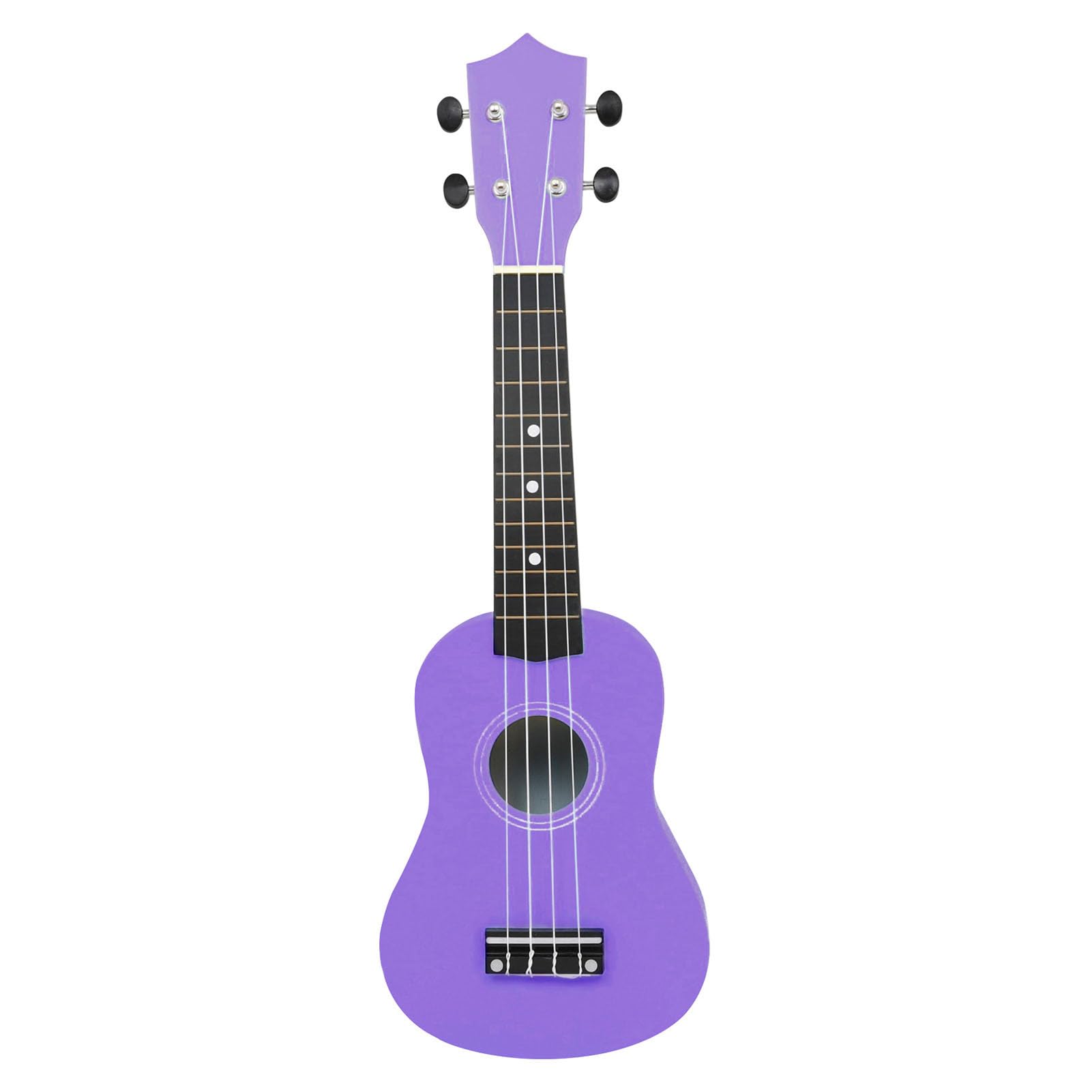 Keenso Kit per Principianti per Ukulele in Tiglio da 21 Pollici con Accordatore Corde in Nylon Borsa Portatile Capotasto e Plettri per Bambini Adulti Pratica e Apprendimento Musicale (Viola)