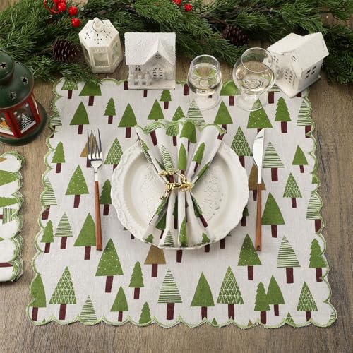Servilletas de Tela Reutilizables Cuadradas 18x18 Pzs 12 miniatura 4