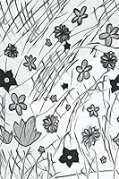 Journal : Journal/Notebook/Diary, Lined Paper, 6 by 9 Inches, Soft Cover, Flower Design 1652403647 Book Cover
