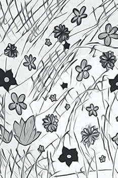 Paperback Journal: Journal/Notebook/Diary, Lined Paper, 6 by 9 Inches, Soft Cover, Flower Design Book