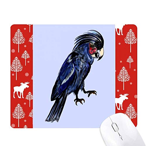Souris oiseau bleu profond pour créer une ambiance forêt de Noël