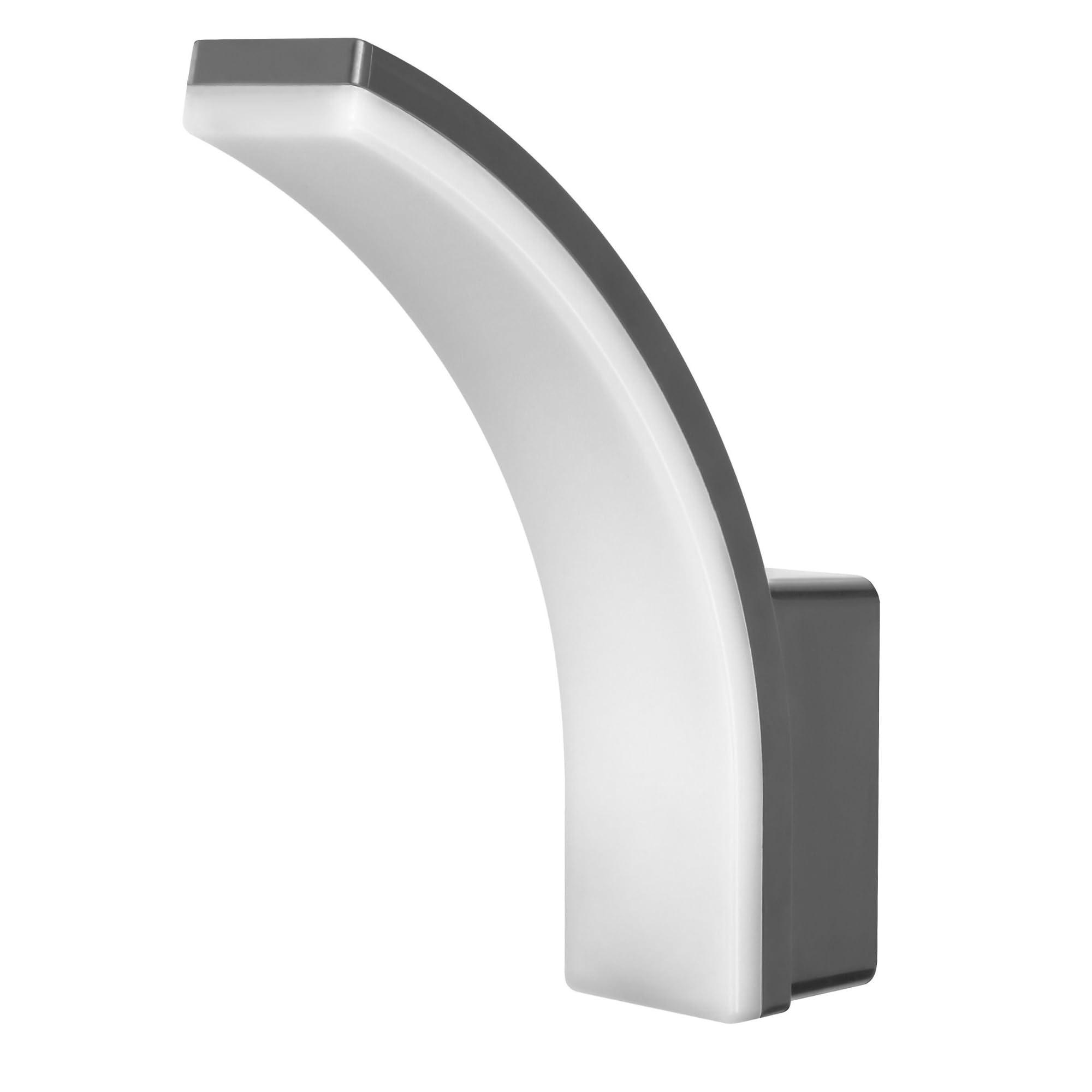 Lampa Zewnętrzna LED Lampa Ścienna Ogrodowa 2000lm IP65 4000K 20W (szary)