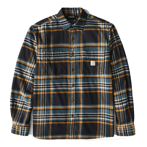 Image of Carhartt Men's Hamilton Relaxed Ls Plaid Shirt
