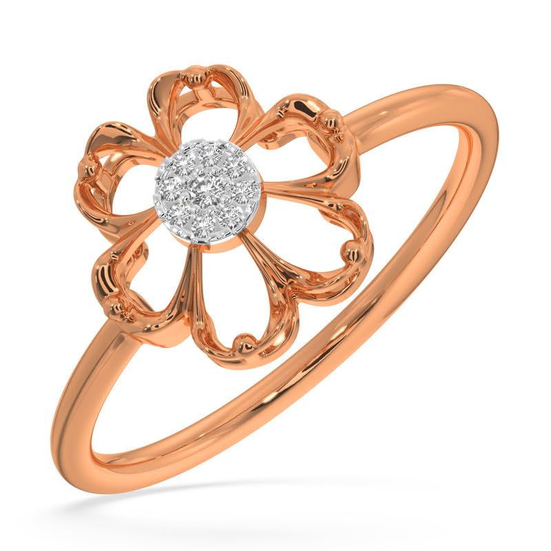 KISNA 14k/18k Real Gold & Diamond Ring | Diwali, Rakhi Rakshaband...
