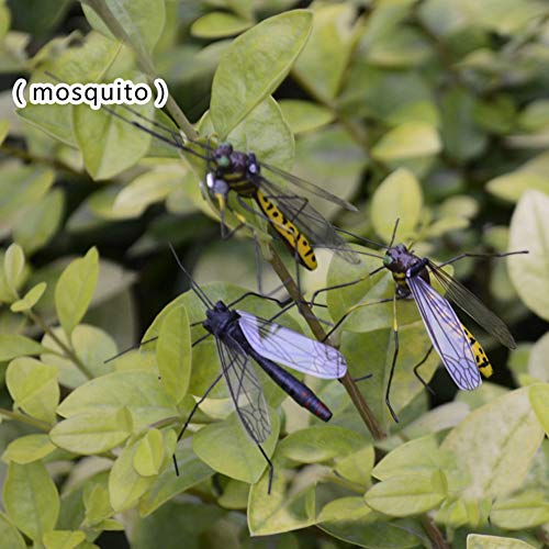 tianxiangjjeu 2Pcs Simulation Insect Sticker Clay Model Magnetic Teaching Aid Garden Decoration
